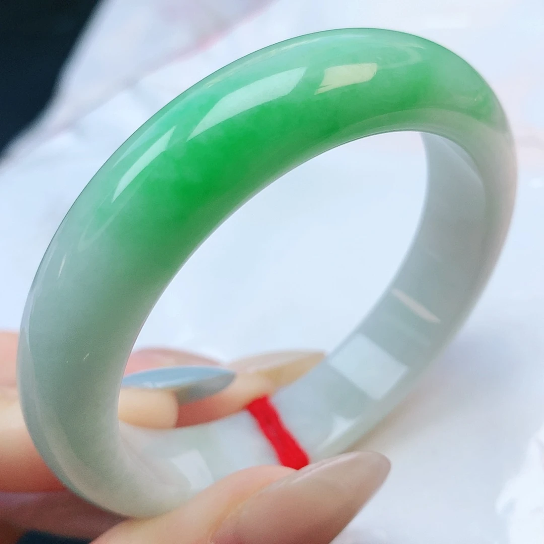 未镶嵌手镯翡翠51圈口882506