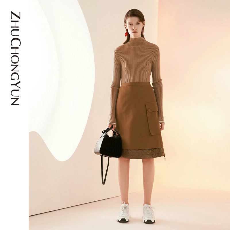 【心心精选】ZHUCHONGYUN半裙C1HF41192