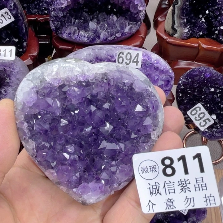 未镶嵌大型摆件(非配饰)紫晶