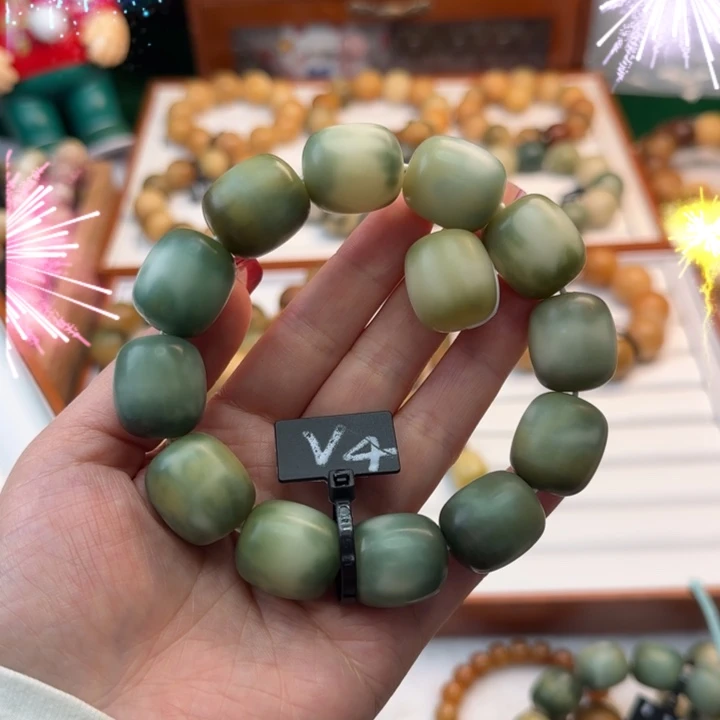 菩提根/象牙果手串姜*栗卡21年糕干磨微瑕4