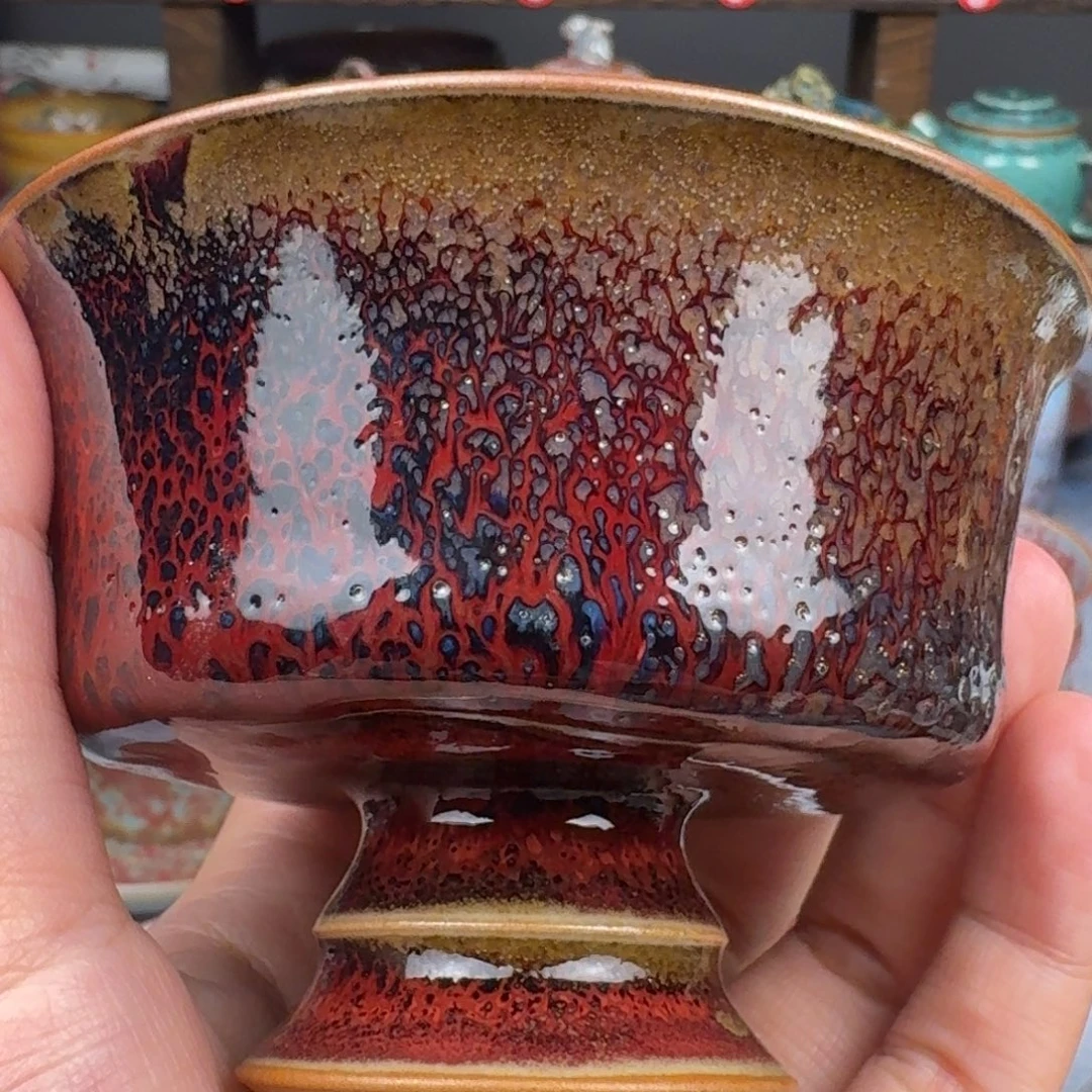 瓷片钧瓷单杯钧瓷单杯钧瓷单杯