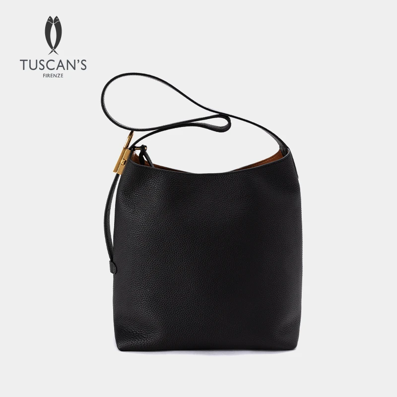 TUSCAN'S时尚百搭女士单肩包经典小众单肩斜跨包时代集团