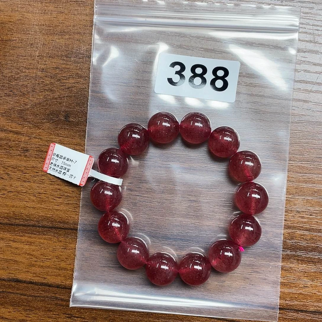 水晶手串388。未镶嵌