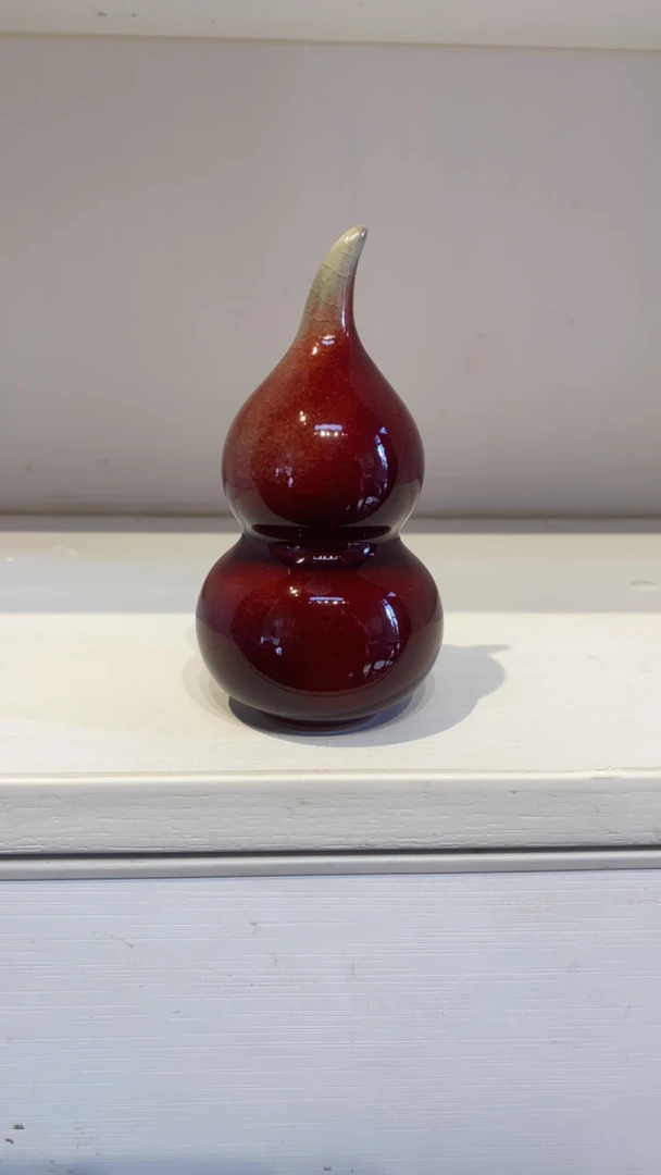 钧瓷小葫芦手工制作“高13公分”