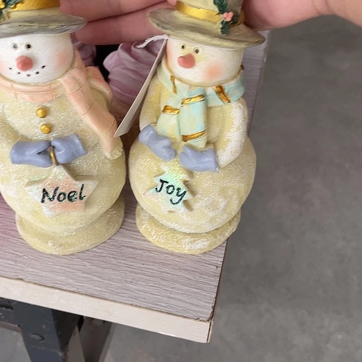 样品样品样品雪人一对