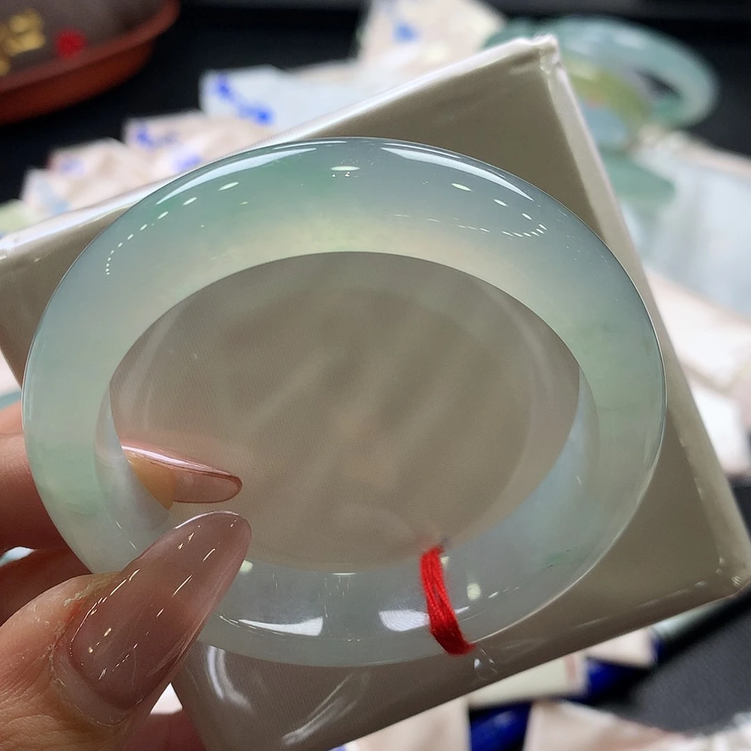 O***k翡翠手镯未镶嵌54正