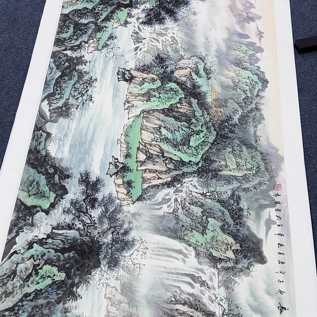 国画事事顺心如意万事