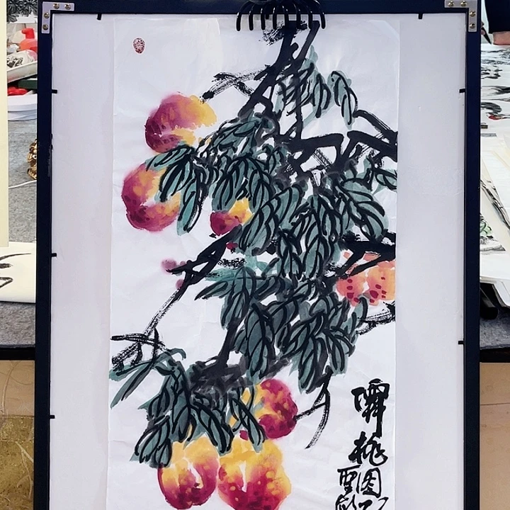 国画张圣敏先生纯手绘作品