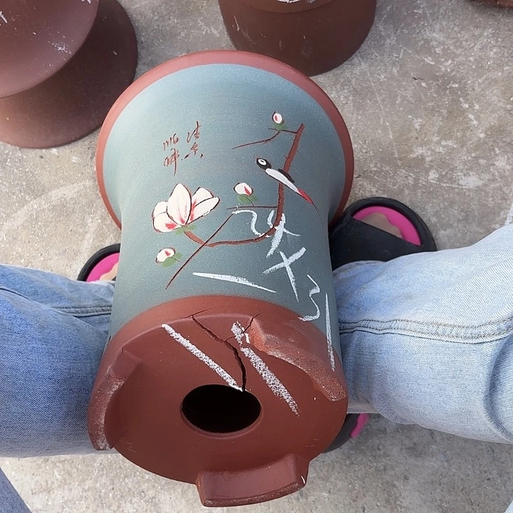紫砂花瓶紫砂的味道很