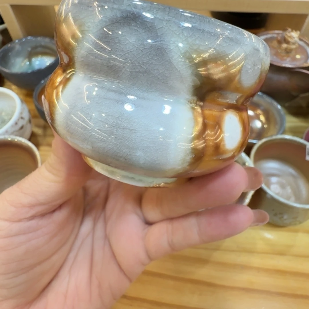 手工手作古柴烧主人杯