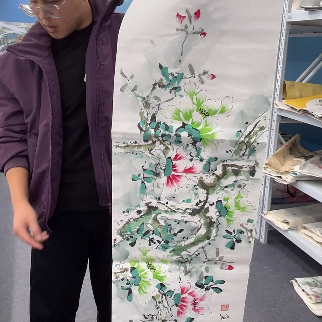 国画纯手绘作品欣赏