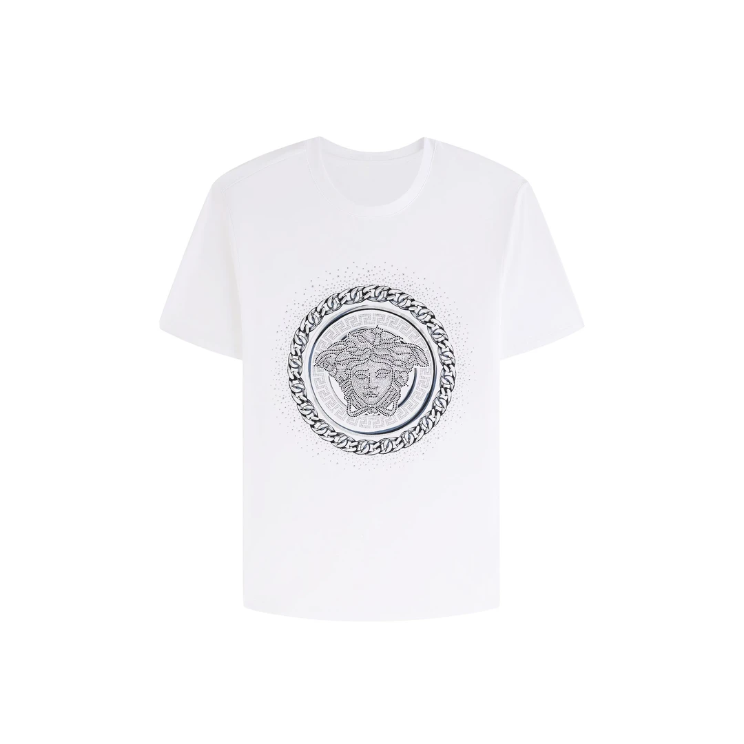 Sarika夏季短袖设计师男装高级感男士黑色t恤穿搭衣服