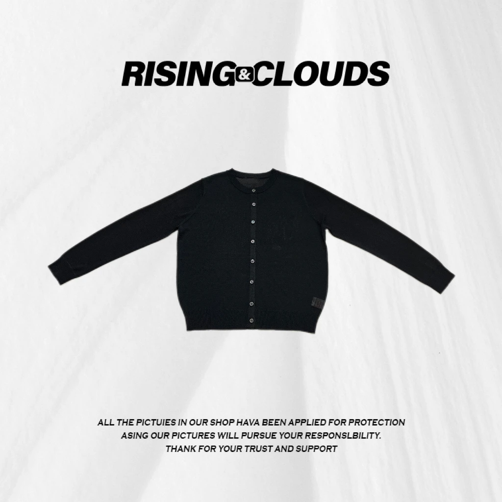 RISING&CLOUDS莎莎【简】显瘦百搭时尚气质毛衣040343