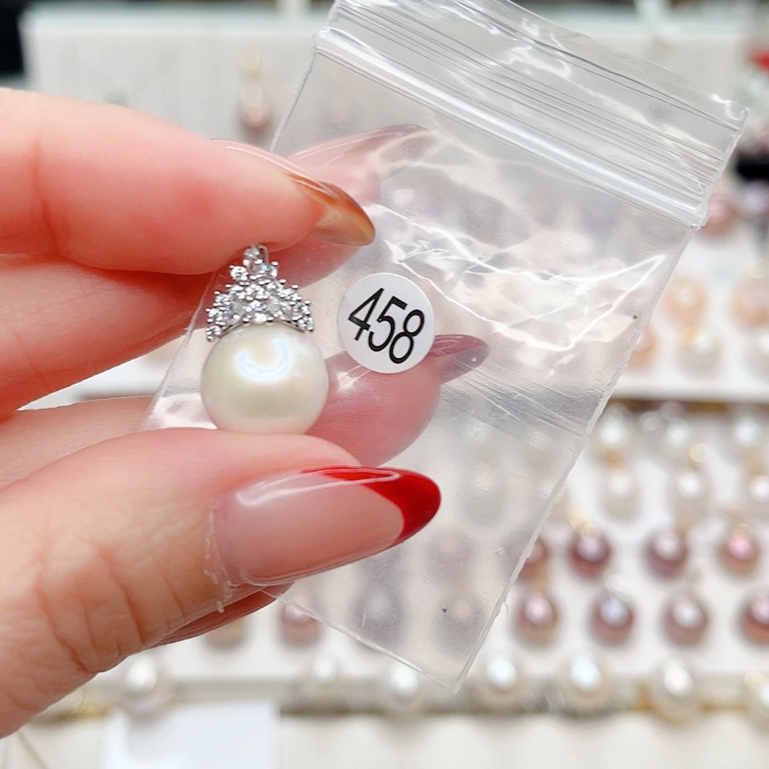 淡水珍珠合金吊坠(不含链)