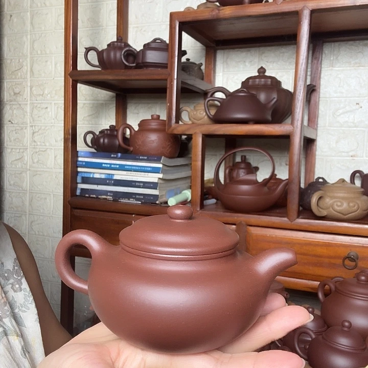 茶壶紫砂仿古300c底槽清精工半手工
