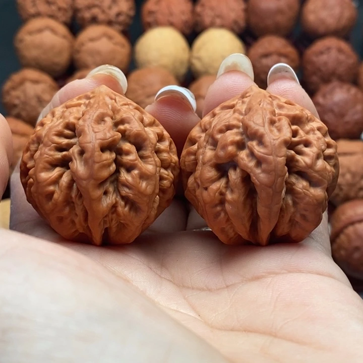 核桃精品文玩核桃手捻八爪
