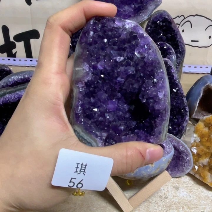 未镶嵌珠宝半成品紫晶