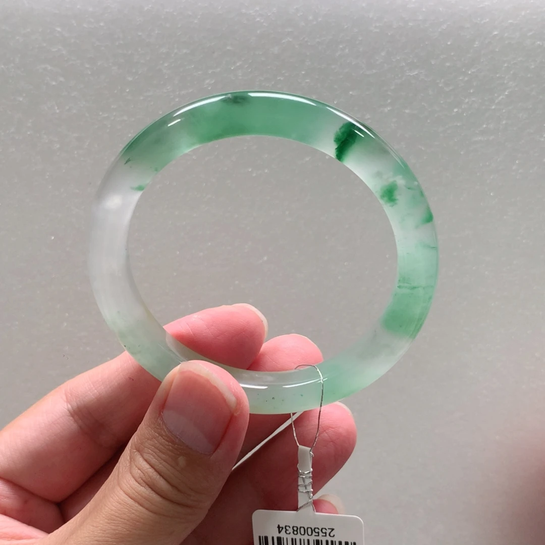 石英质玉未镶嵌手镯青青56-多人