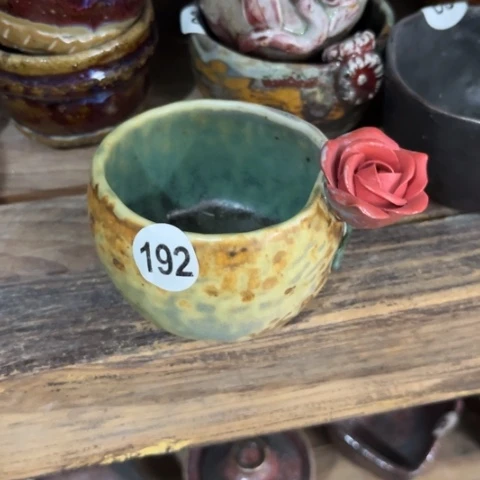 金***儿碗手工手捏咖啡杯碗盘