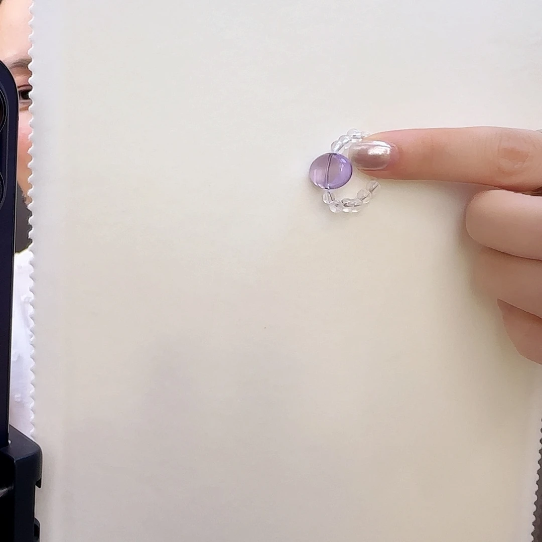 水晶手链未镶嵌大气上档次