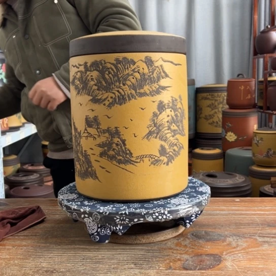 紫砂茶叶罐紫砂艺术