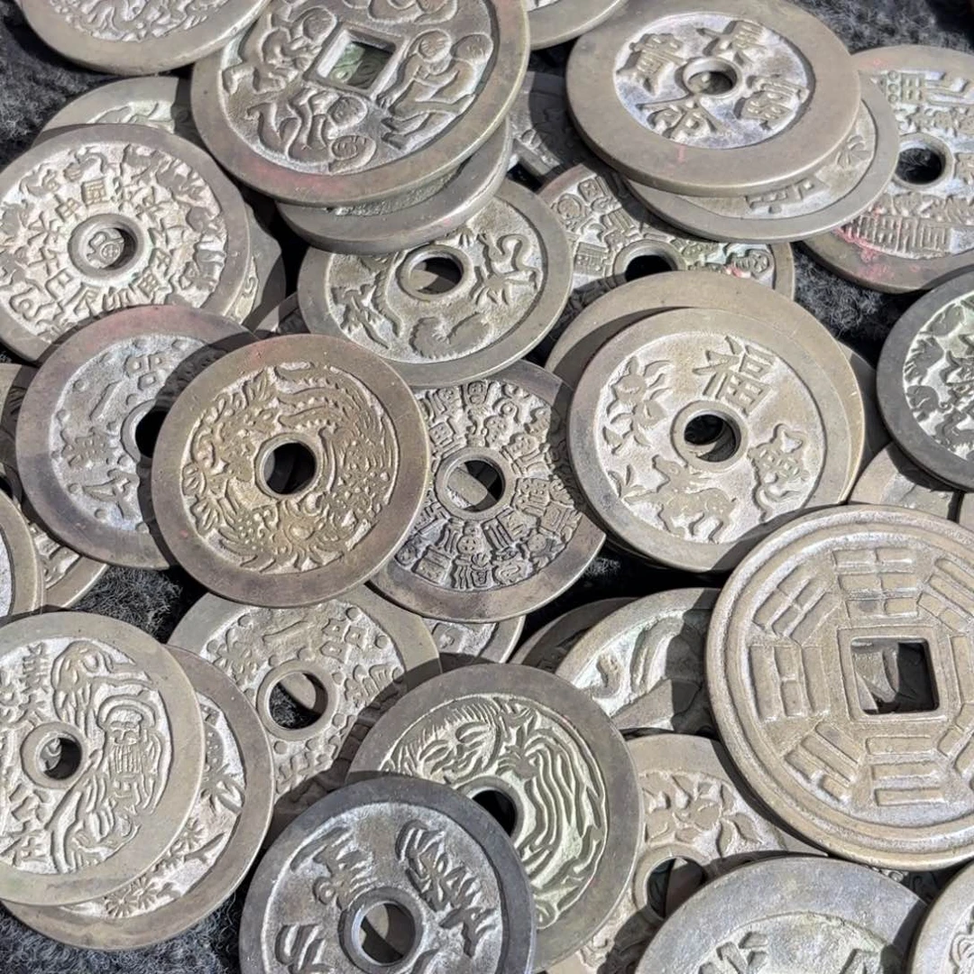 铜50枚翻砂铸造现代工艺品