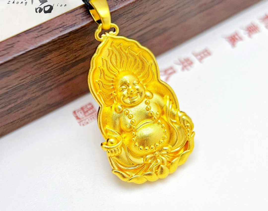 古法传承大肚佛吊坠