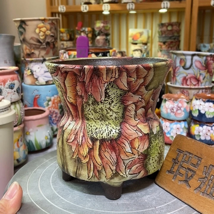 景德镇艺术手绘作品