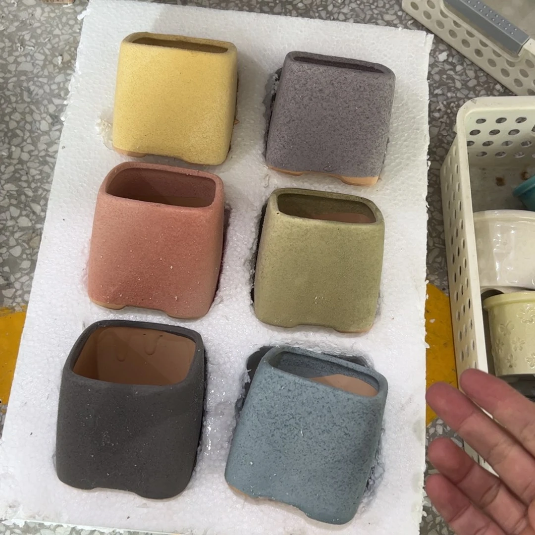 陶瓷陶瓷多肉花盆@@4