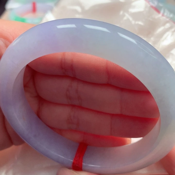 翡翠手镯未镶嵌冰春彩18