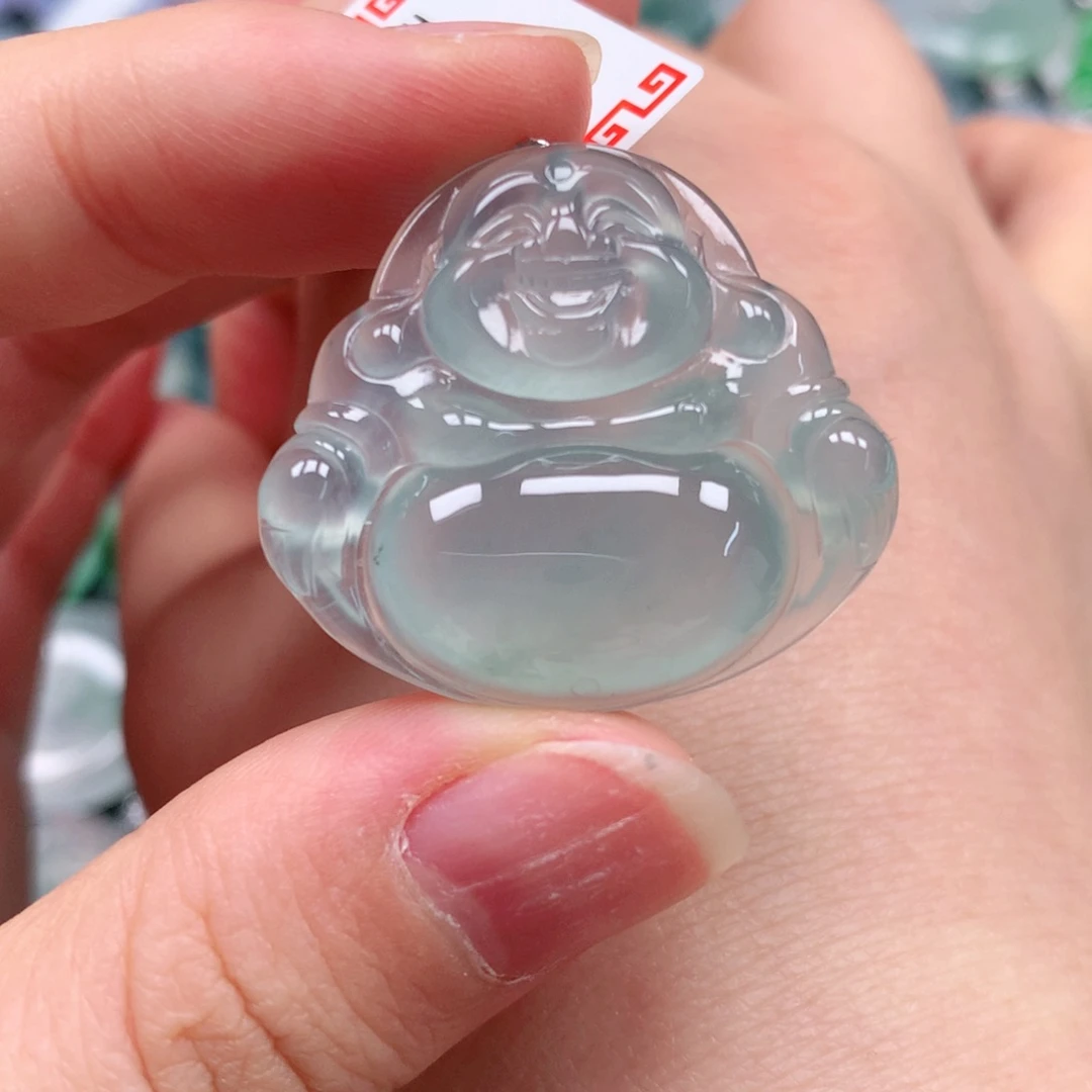 颈饰未镶嵌翡翠天然翡翠