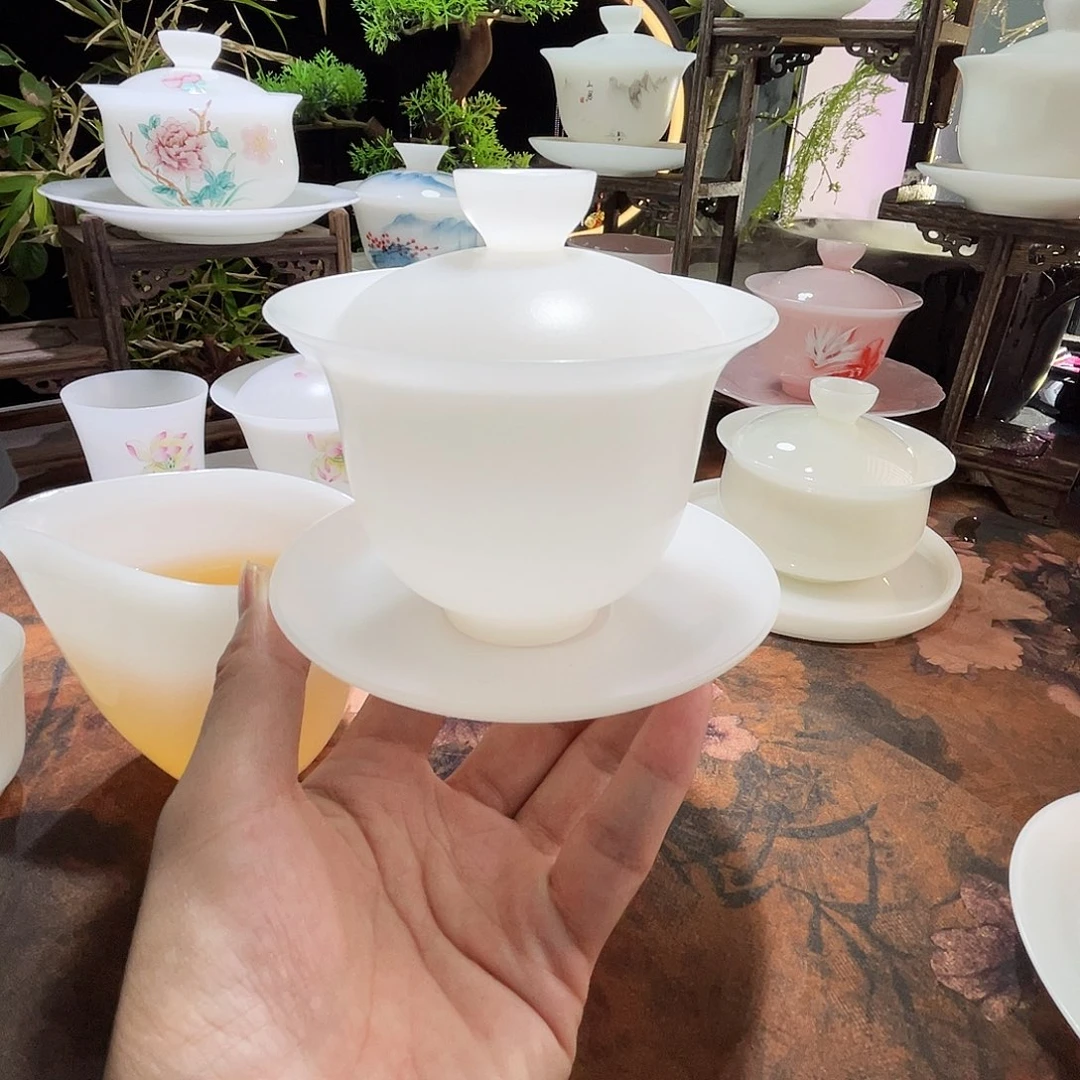 冰晶璞玉素烧薄胎180ml