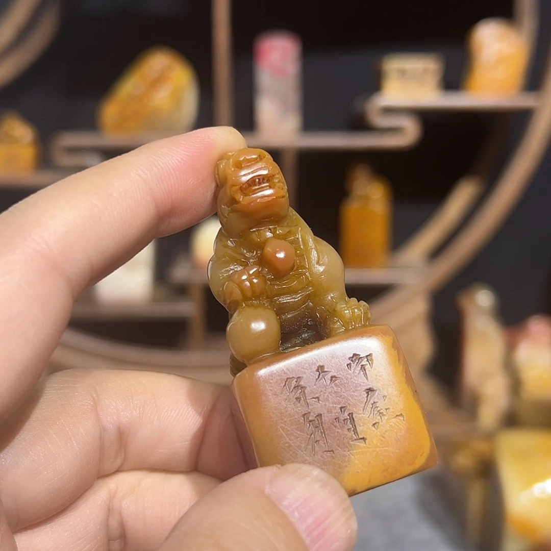 寿山石印石是是是山山水水