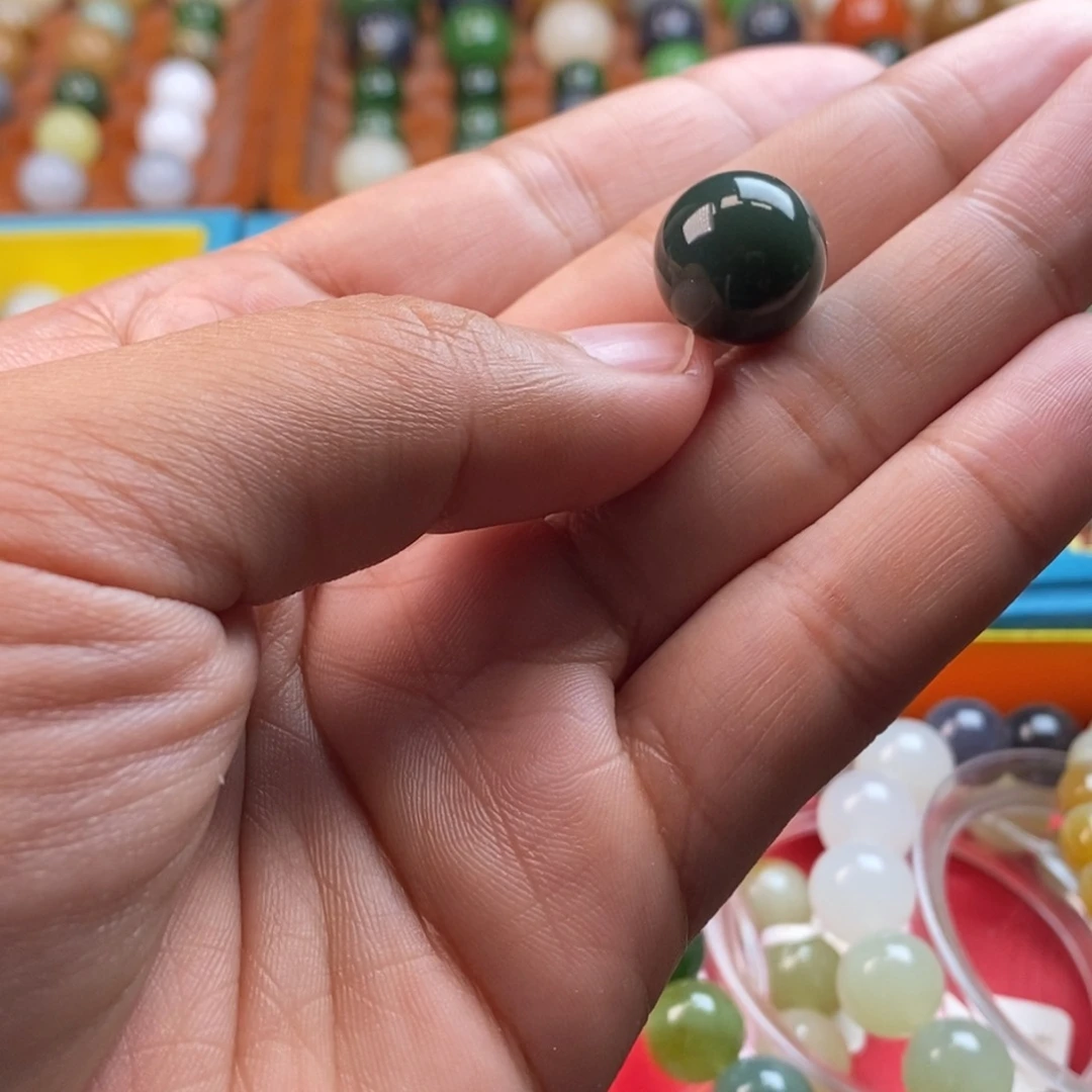 和田玉未镶嵌珠宝奇石卡14一细青玉y