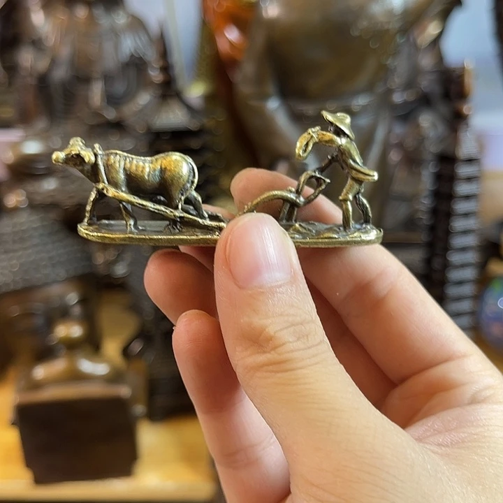 黄铜案台摆件物品摆件