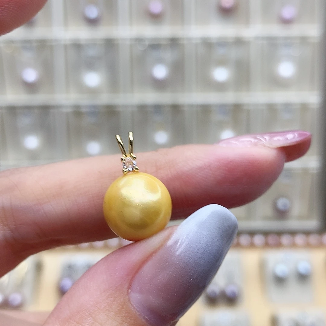 颈饰合金淡水珍珠