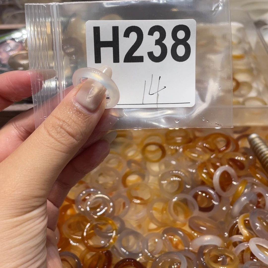 玛瑙/玉髓未镶嵌戒指238