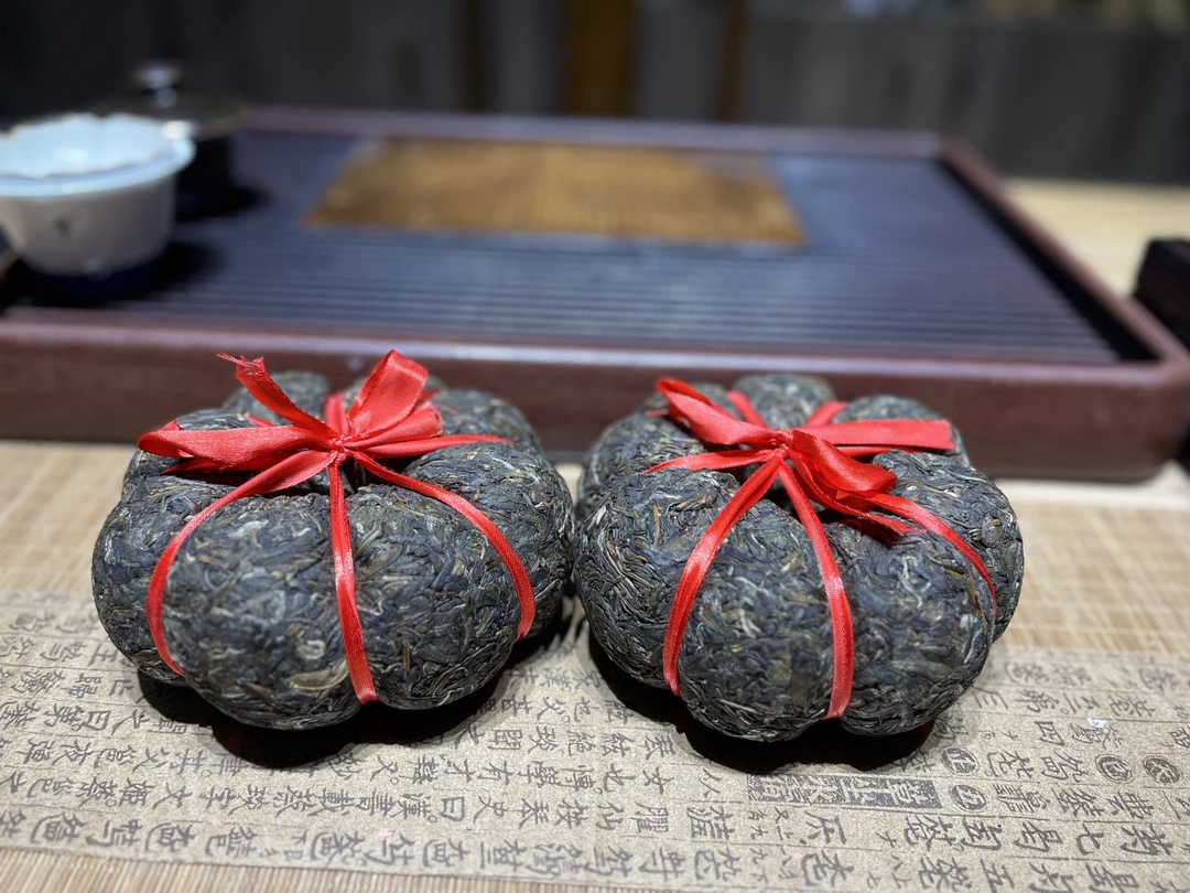 2023年春尾1Kg(茶瓜)紧压茶