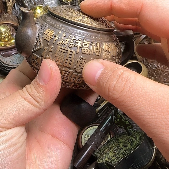 铜器办公室茶室摆件