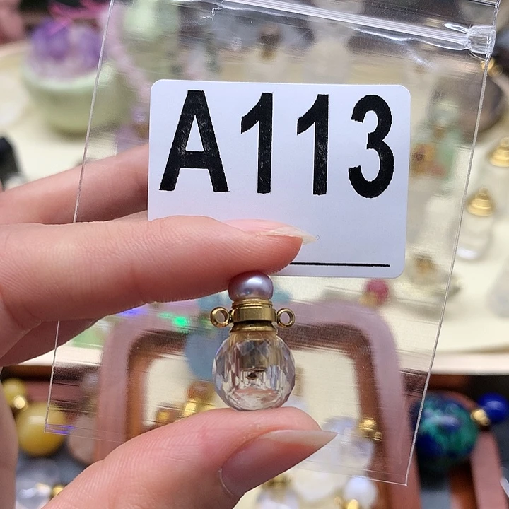 香水瓶未镶嵌水晶安*