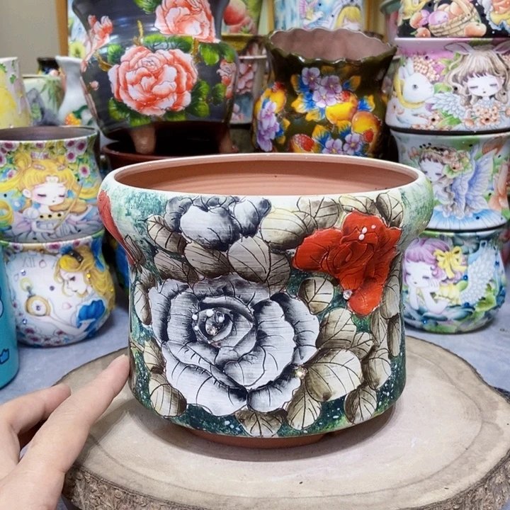景德镇艺术手绘作品