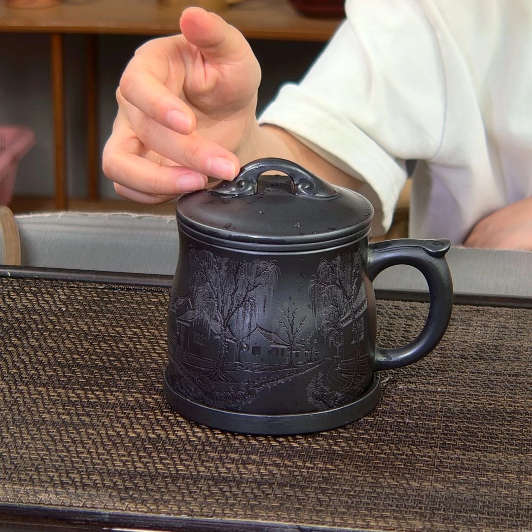 【闪购商品】茶杯紫砂高货放漏