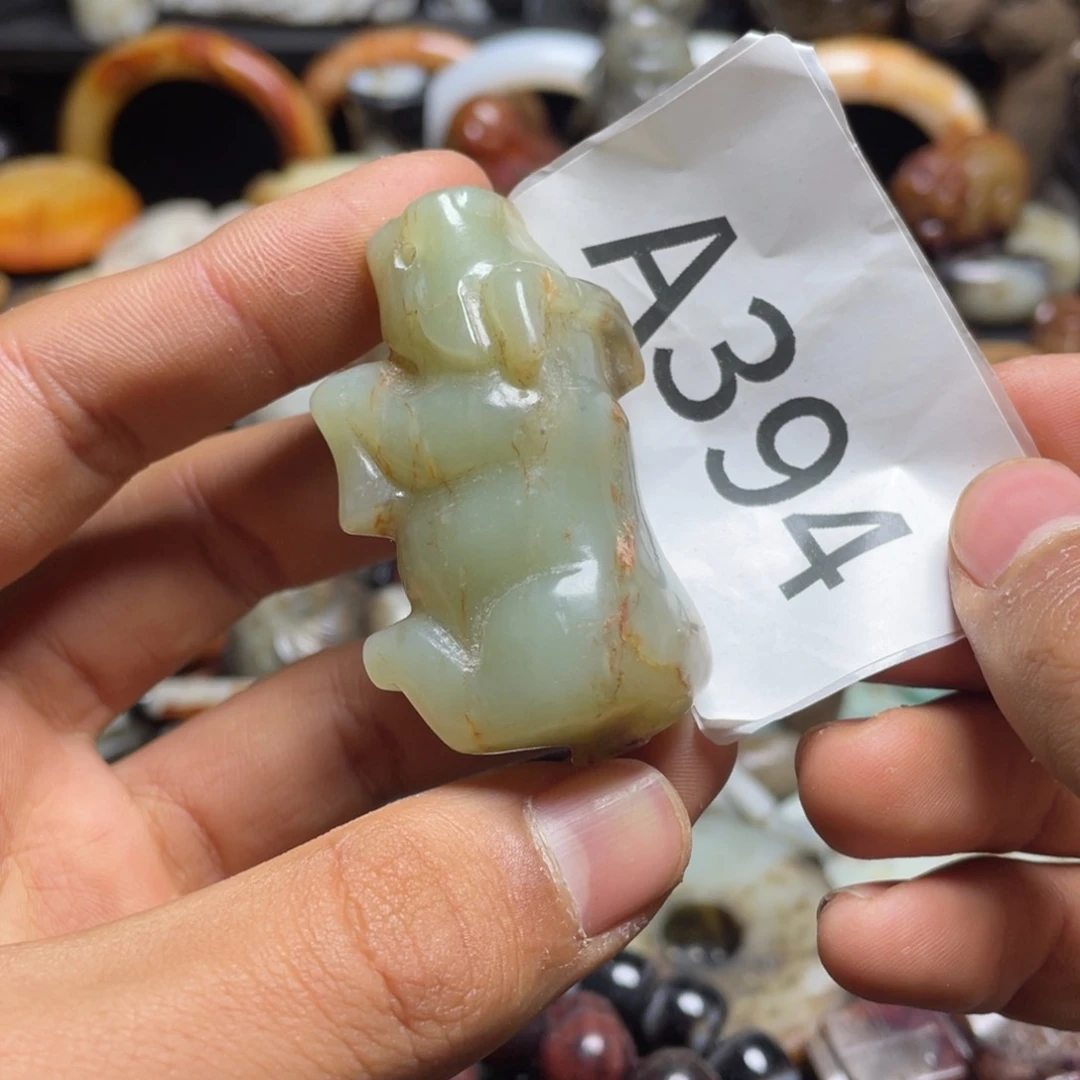 和田玉（糖玉）挂件未镶嵌