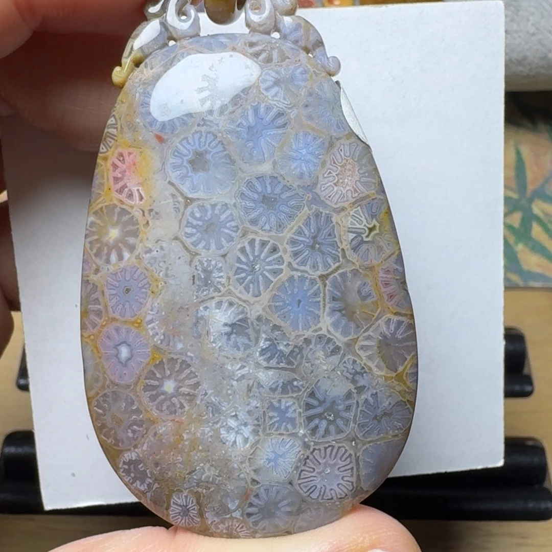硅化玉蓝紫粉 惊艳玻璃花未镶嵌