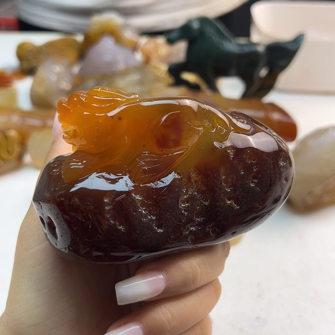 玛瑙/玉髓未镶嵌颈饰