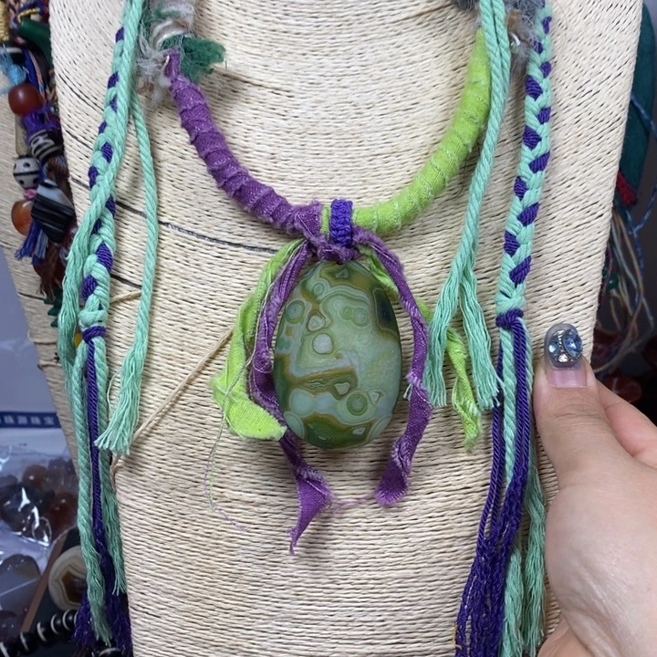 玛瑙/玉髓未镶嵌颈饰