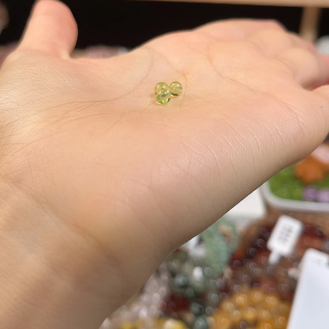 未镶嵌手链烟晶橄榄石206