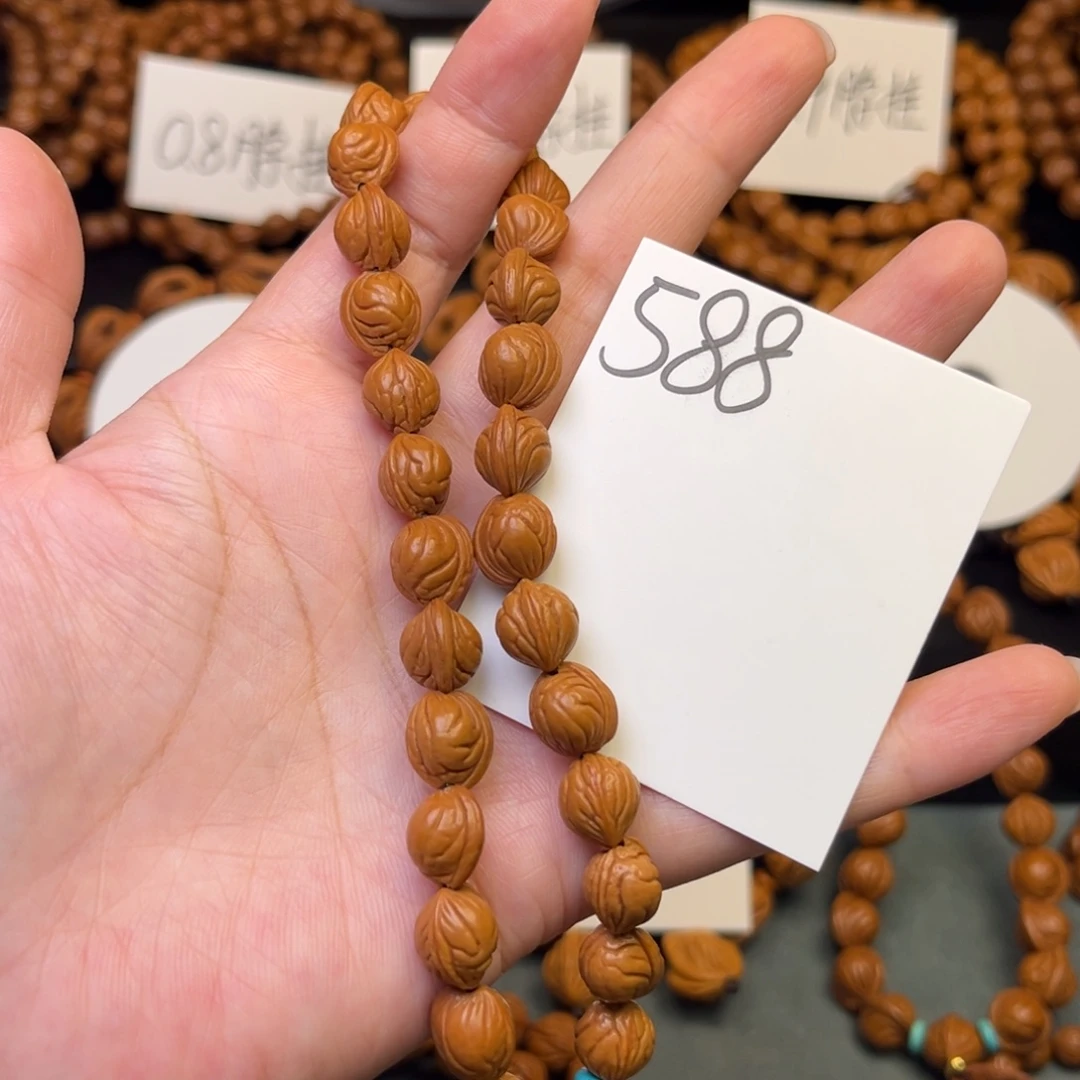 手串桃核秦岭龙纹桃核小龙纹9手持