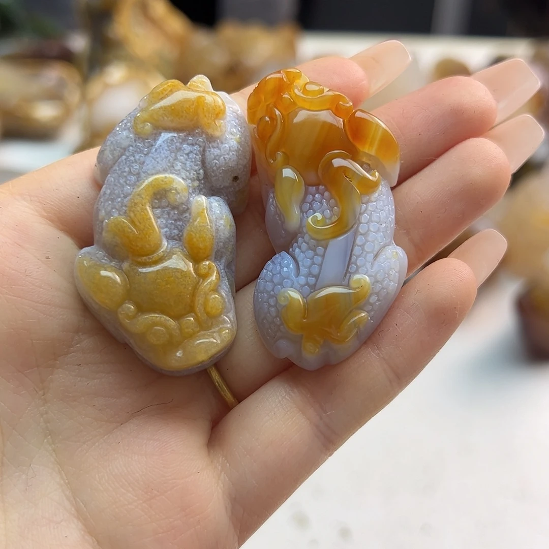 玛瑙/玉髓合金颈饰