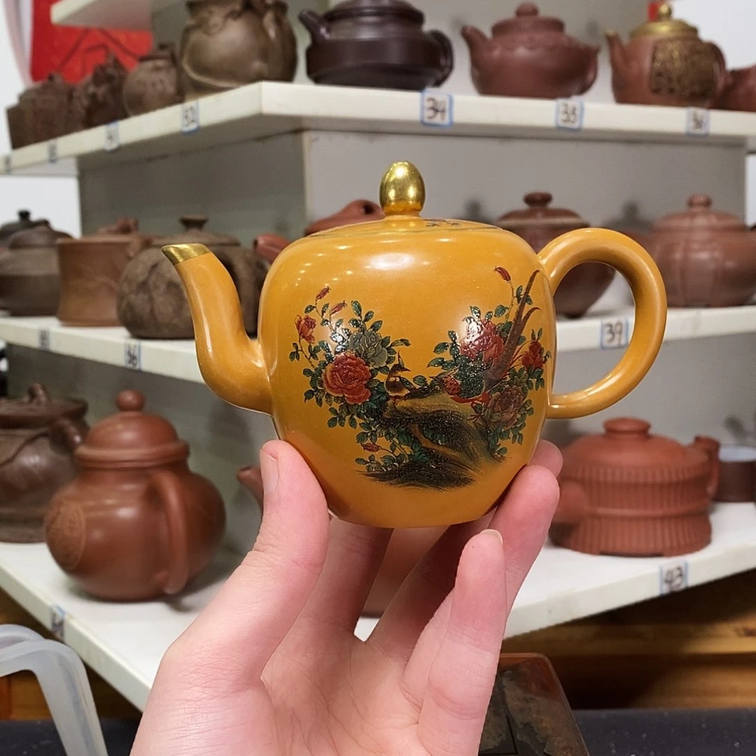 紫砂茶壶全手工制作